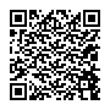 QR код за телефонен номер +12014848725