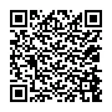 Kode QR untuk nomor Telepon +12014849189