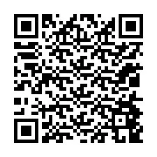 Kode QR untuk nomor Telepon +12014849345