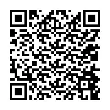 QR код за телефонен номер +12014849346