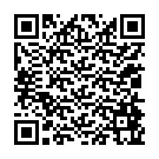 QR код за телефонен номер +12014865564