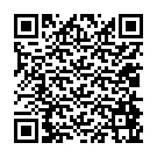 Código QR para número de teléfono +12014865566