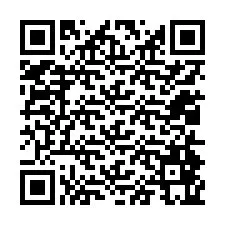 QR код за телефонен номер +12014865567