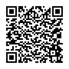 QR-код для номера телефона +12014865570