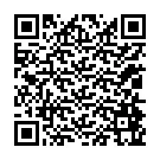 QR-koodi puhelinnumerolle +12014865571