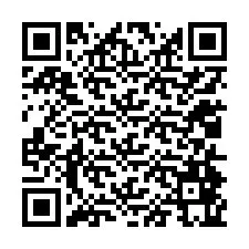 Código QR para número de teléfono +12014865572