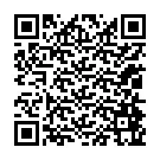 QR-код для номера телефона +12014865575