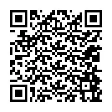 QR-koodi puhelinnumerolle +12014865577