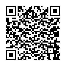 QR-код для номера телефона +12014866416