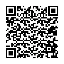 QR Code สำหรับหมายเลขโทรศัพท์ +12014866417