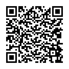 Kode QR untuk nomor Telepon +12014866422