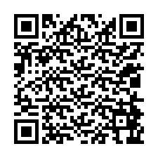 QR kód a telefonszámhoz +12014866424