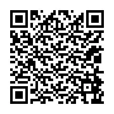 QR-koodi puhelinnumerolle +12014866425