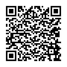 QR-код для номера телефона +12014866426