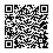 QR код за телефонен номер +12014866429