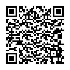 QR-koodi puhelinnumerolle +12014866430