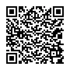 QR код за телефонен номер +12014904495