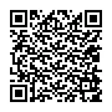 QR код за телефонен номер +12014905456