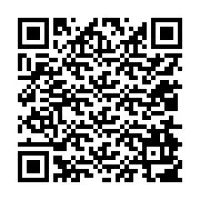 QR-код для номера телефона +12014907586