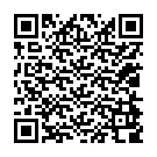 QR код за телефонен номер +12014908029