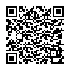 Código QR para número de teléfono +12014910488