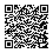 QR-код для номера телефона +12014912215