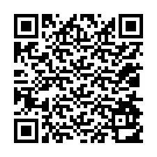 QR код за телефонен номер +12014912789