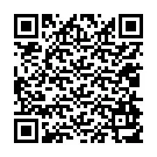 QR код за телефонен номер +12014917562