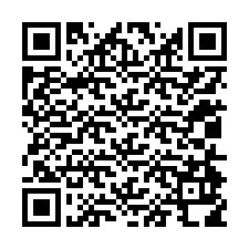 Código QR para número de teléfono +12014918130