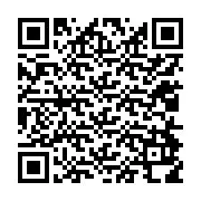 QR код за телефонен номер +12014918222