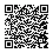 Kode QR untuk nomor Telepon +12014918748