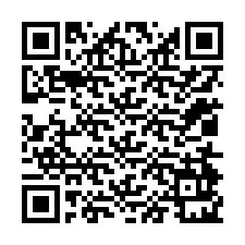 QR-koodi puhelinnumerolle +12014921481