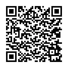 QR-koodi puhelinnumerolle +12014921482