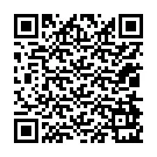 Código QR para número de teléfono +12014921485