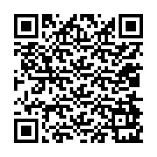 QR-koodi puhelinnumerolle +12014921486