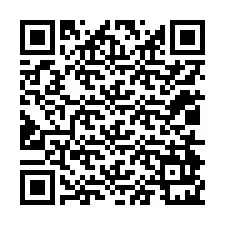 QR-код для номера телефона +12014921491