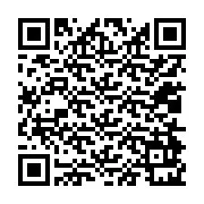 QR код за телефонен номер +12014921493