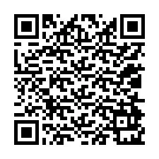 QR Code pour le numéro de téléphone +12014921498