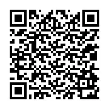 QR код за телефонен номер +12014922154