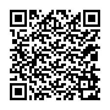 QR kód a telefonszámhoz +12014922451