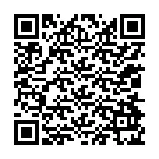 QR код за телефонен номер +12014925284