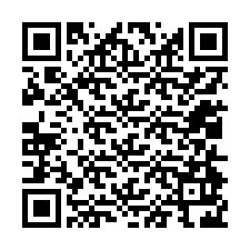 QR-код для номера телефона +12014926177