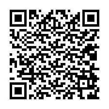 QR kód a telefonszámhoz +12014926432