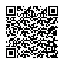 QR код за телефонен номер +12014927029