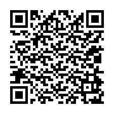 QR-koodi puhelinnumerolle +12014927034