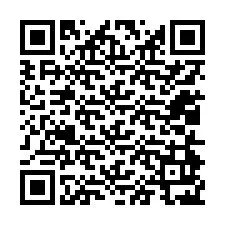 电话号码二维码 +12014927037