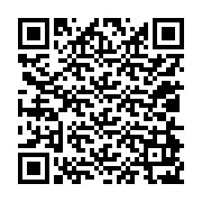 Código QR para número de teléfono +12014927038