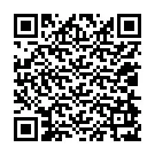 QR-код для номера телефона +12014927138