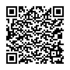 QR-код для номера телефона +12014927140