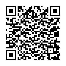 QR kód a telefonszámhoz +12014927444